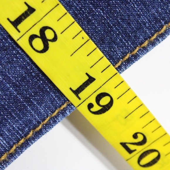 HIP JEANS Womens Denim Jacket Blue Button Down Embroidered Cotton Large L NWT - Picture 7 of 7